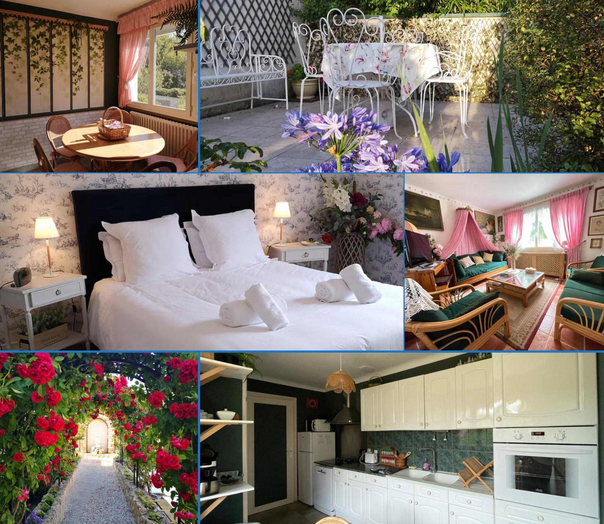 La Roseliere Maison Plain Pied Confortable Belle Decoration Jardin Magnifique 10 Mn A Pied Centre Ville Bayeux Proche Plages Du Debarquement Exterior foto